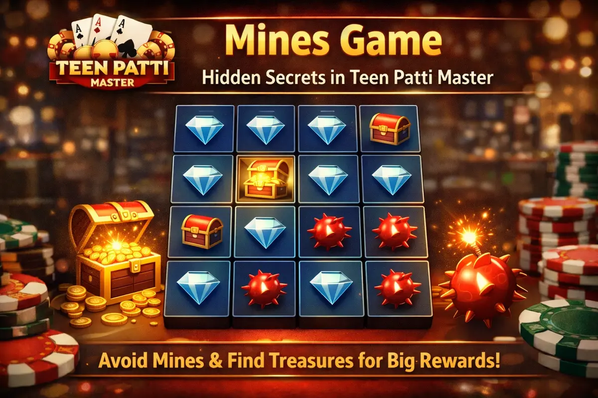 Mines Game Hidden Secrets in Teen Patti Master