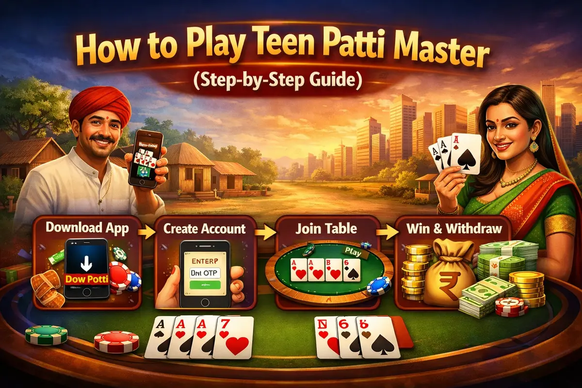 How to Play Teen Patti Master